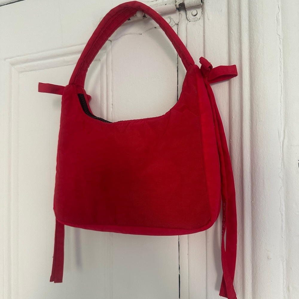 Sandy Liang Vibrant Red Shoulder Bag